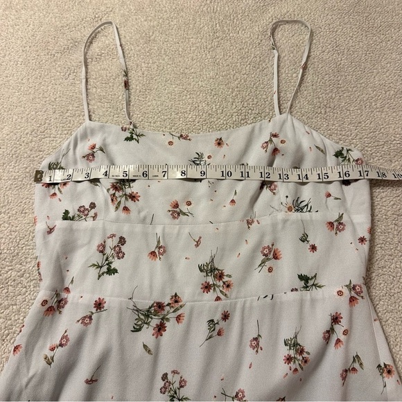 Sunday Best Jackson Spaghetti-strap Mini Dress Aritzia Blue Floral - Picture 6 of 16